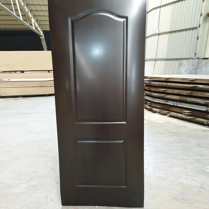 メラミン型の仕上げの表面1900mm-2150mmが付いている耐湿性MDFのドアの皮