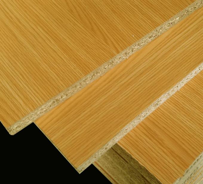 基礎木製の穀物のメラミン削片板/産業白い削片板は広がります