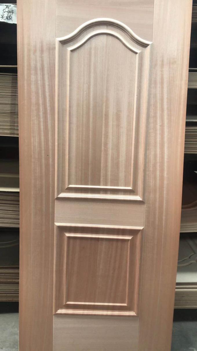 贅沢な高密度HDFのドアの皮/耐水性の内部の木製のドアの皮