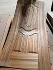 Wood Grain Oak 4mm thickness Laminate Door Skin / Water Resistant Exterior Door Skins