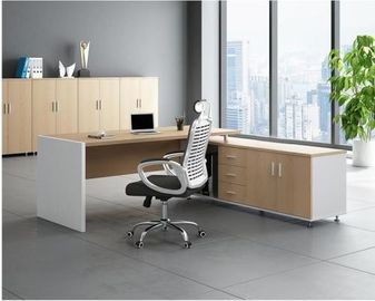 Modular Design Particle Board Office Furniture Low Formaldehyde Emission Feature