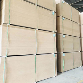 18mm Laminated MDF Board E2 Formaldehyde Emission Poplar Core For Furniture