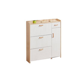 Light Luxury Easy To Clean Particle Board Shoe Rack Durable Living Room Furinture