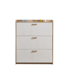 Light Luxury Easy To Clean Particle Board Shoe Rack Durable Living Room Furinture