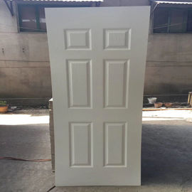 3mmの白のプライマー2150*900mmのサイズの終わりによって直面されるMDFのドアの皮の設計